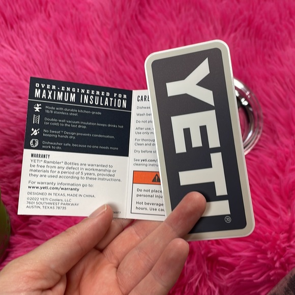 Yeti 30oz Rambler lime green Tumbler - Picture 7 of 7